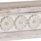 White Chinese fir wood Vintage Wall Shelf, 6" x 36" x 5"